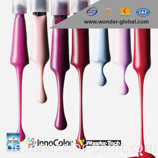 Innocolor Brand Polyester Putty für Automotive Refinish Auto Paint Clear Mantel mit Autofarbenwerkzeugen